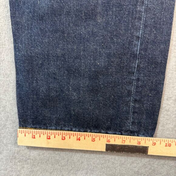 Levis Jeans Mens 36x32 Blue 569 Loose Straight American Medium Wash Denim - Picture 6 of 11
